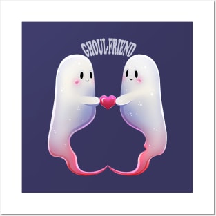 Ghoul-friend Halloween Ghosts Posters and Art